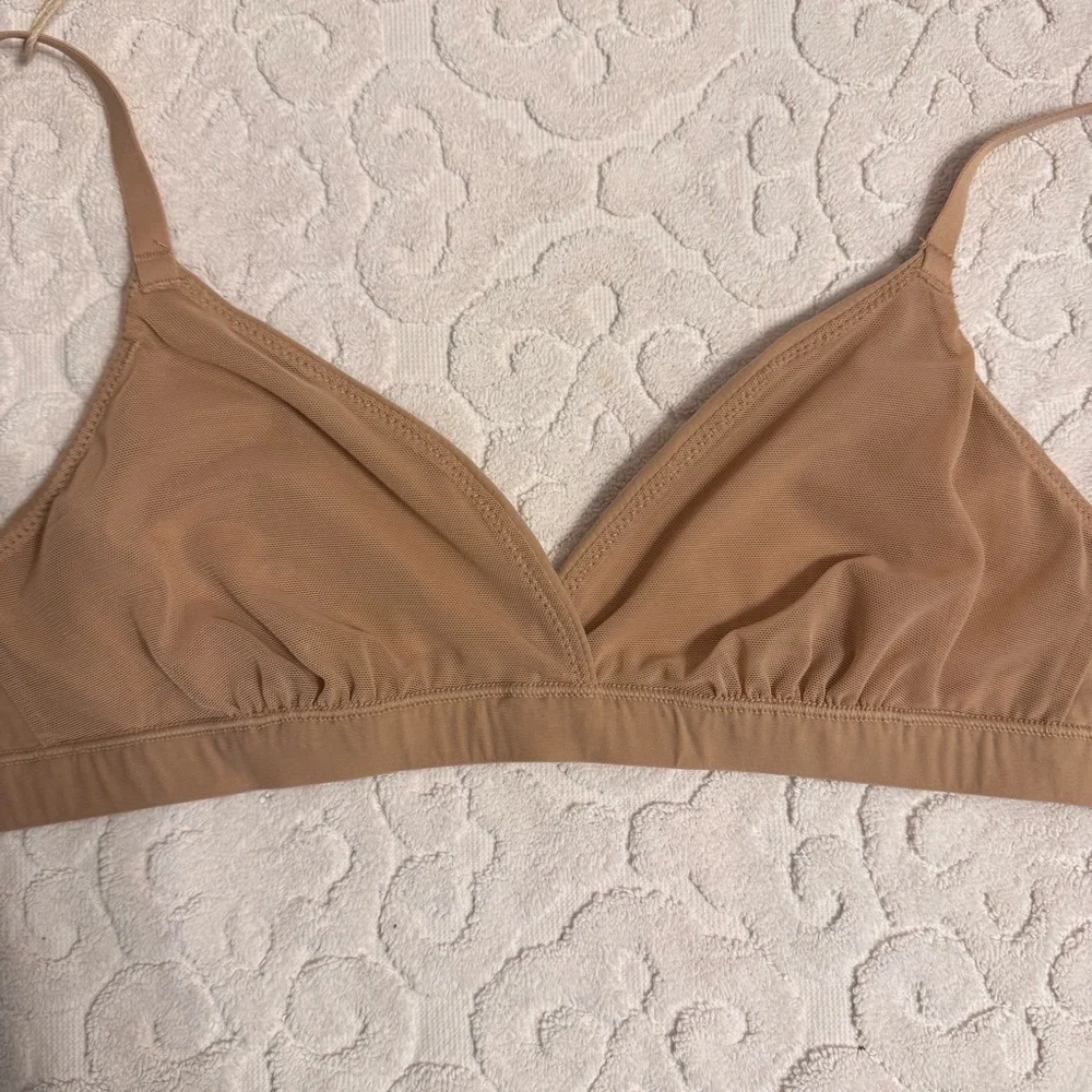 NWT Skims Fits Everybody Crossover Bralette Clay  S Small - Picture 5 of 8
